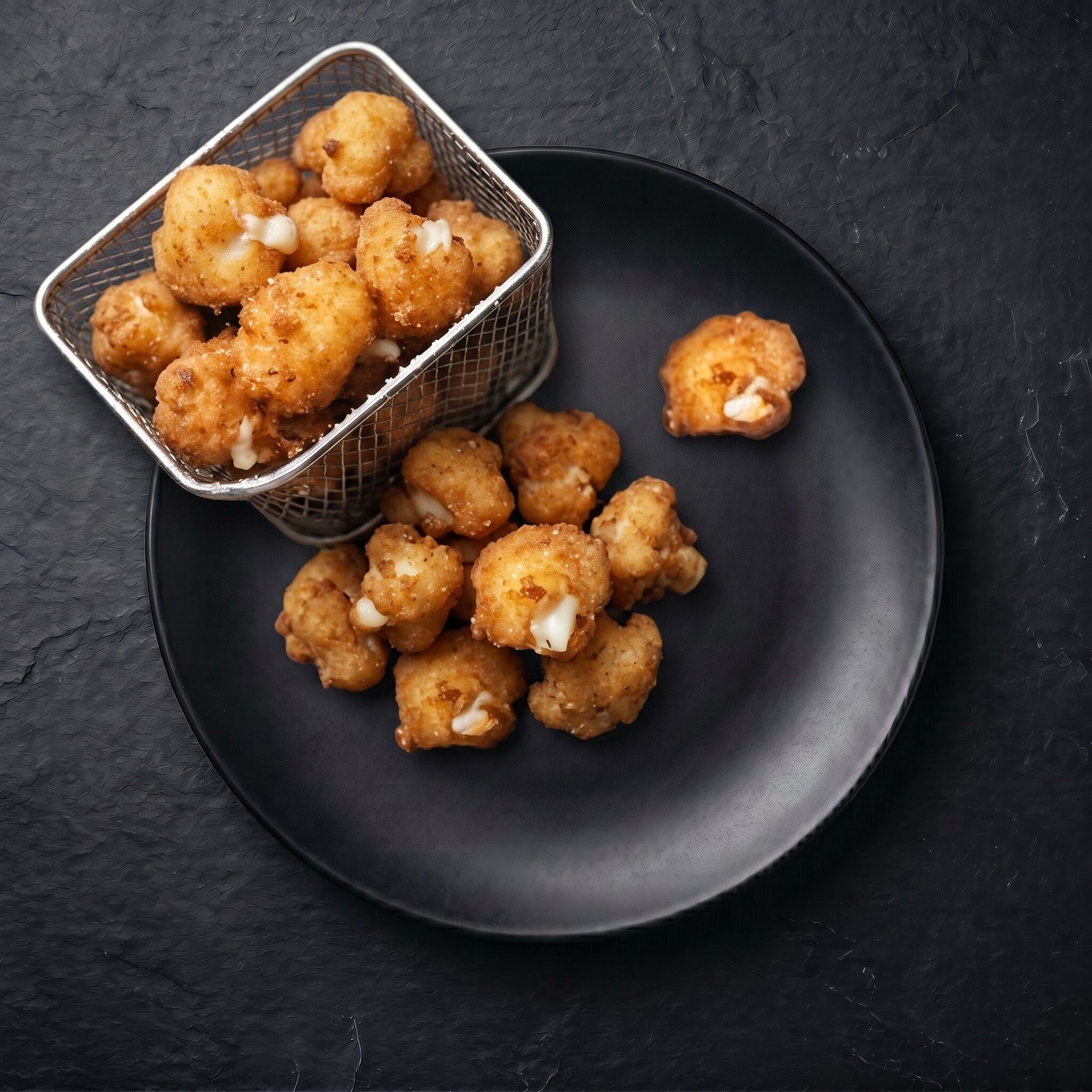 Breaded Cheese Curds.