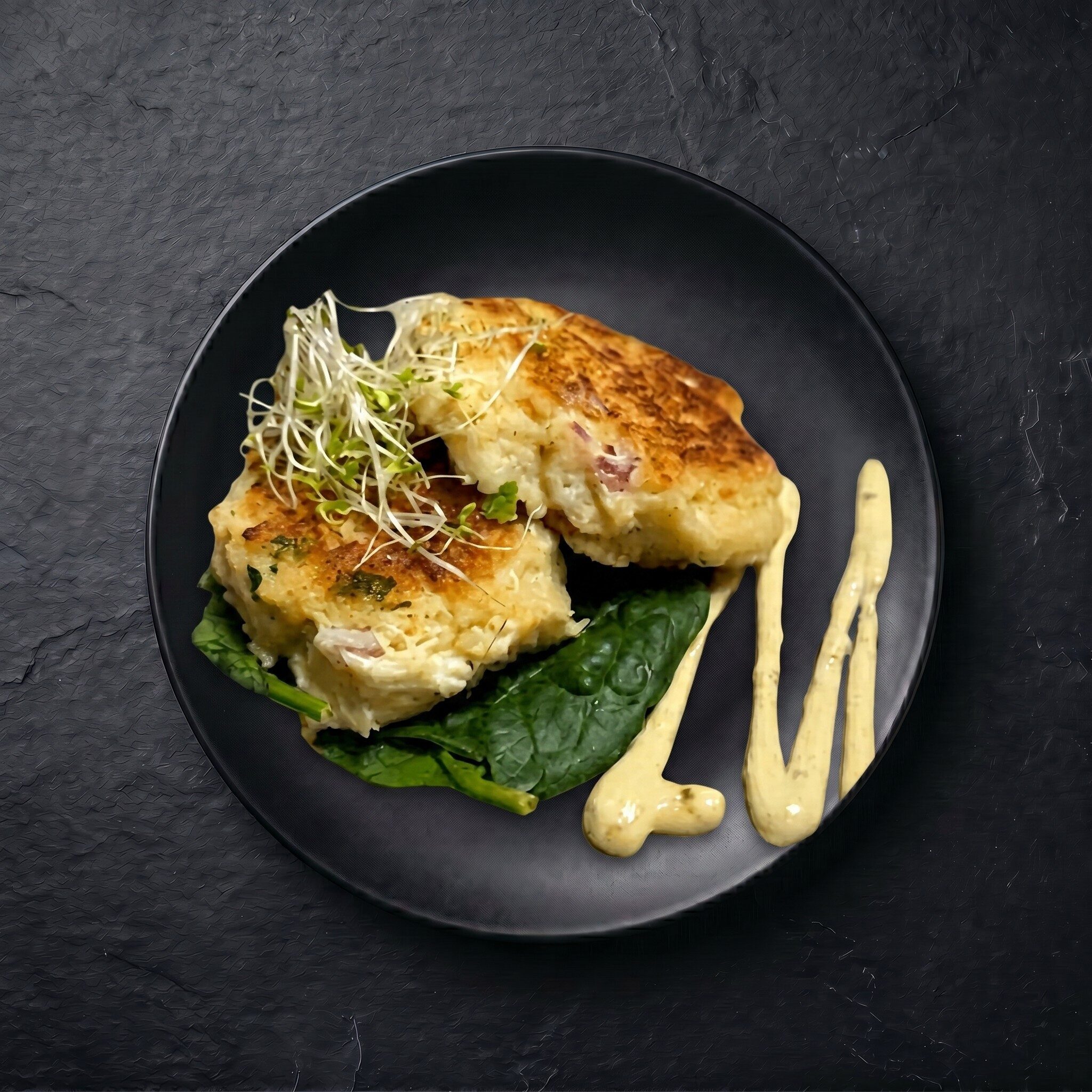 Crab Cakes.