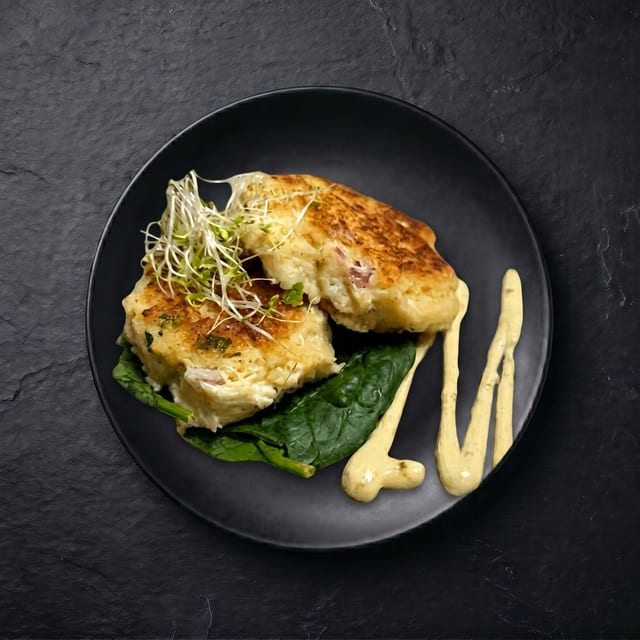 Crab Cakes.