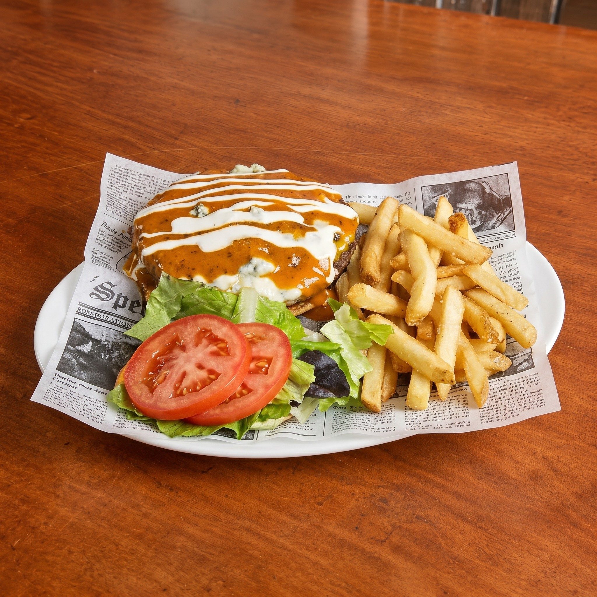 The Jim Kelly (Buffalo Burger).