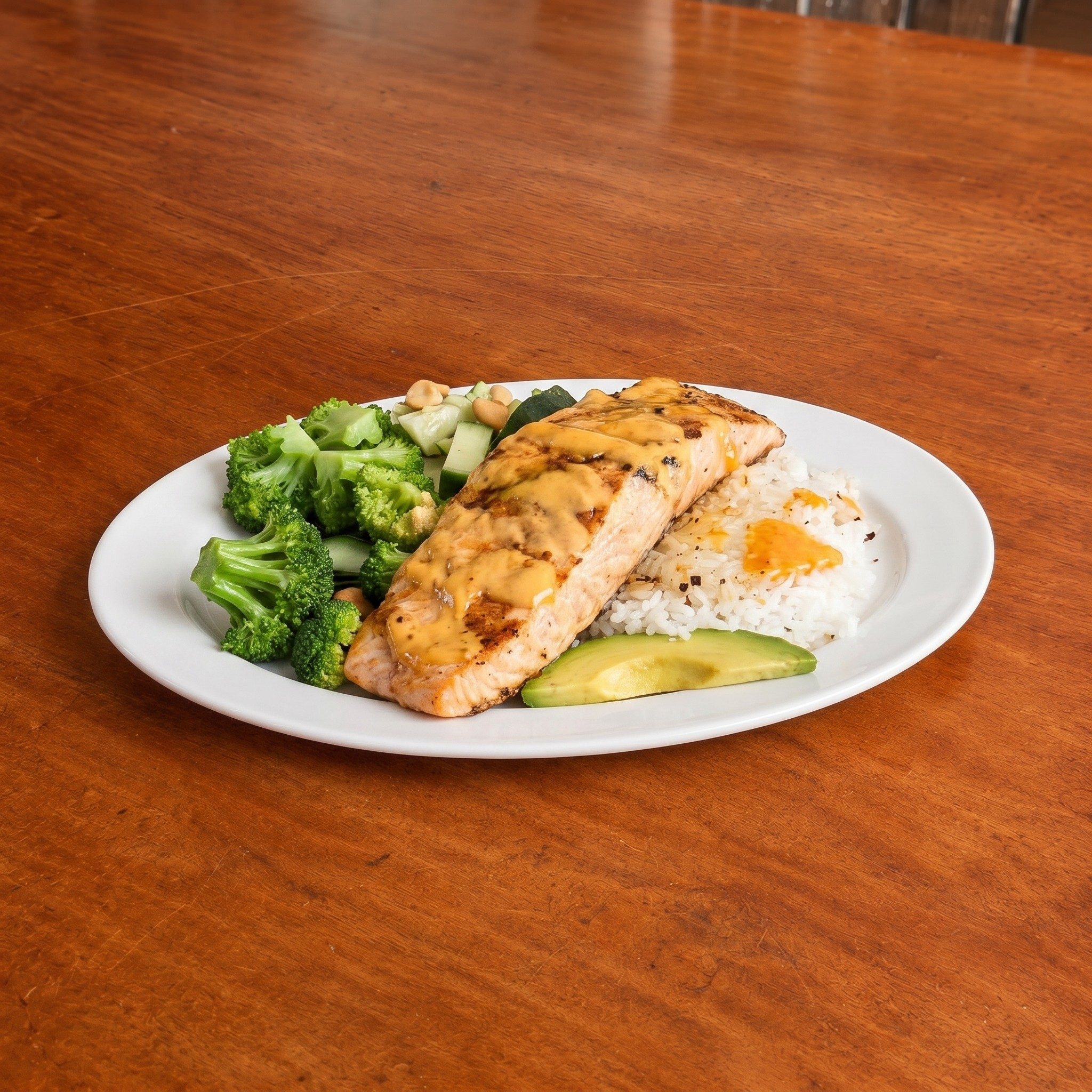 Bang Bang Salmon Bowl.