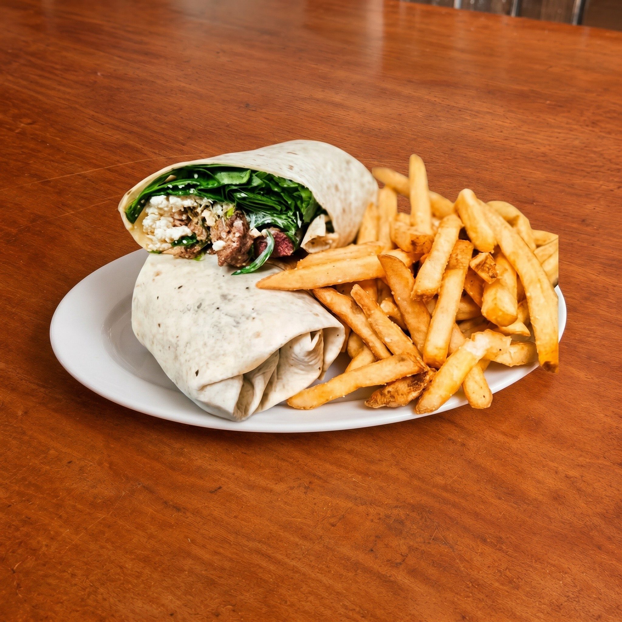 Steak Wrap.