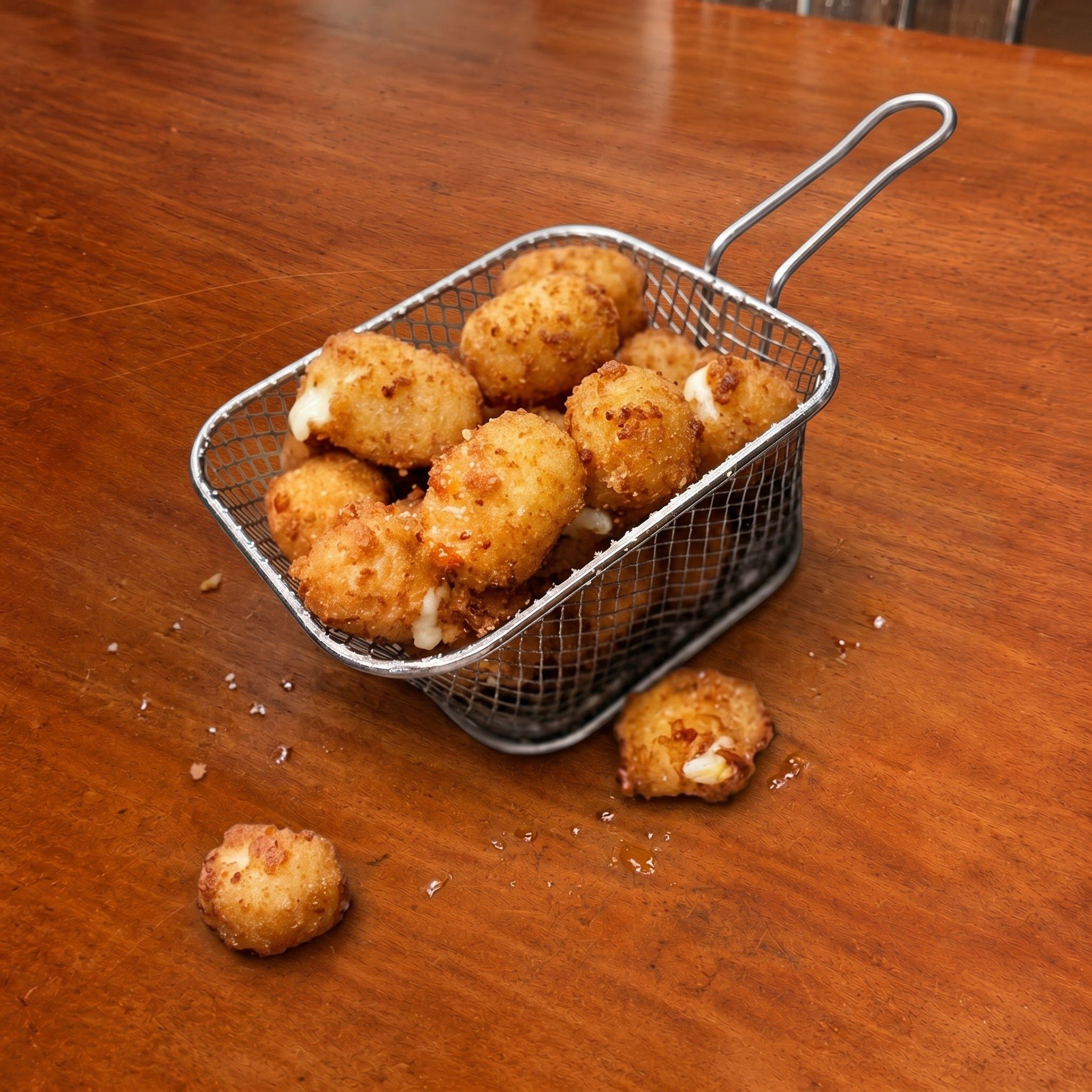 Breaded Cheese Curds.